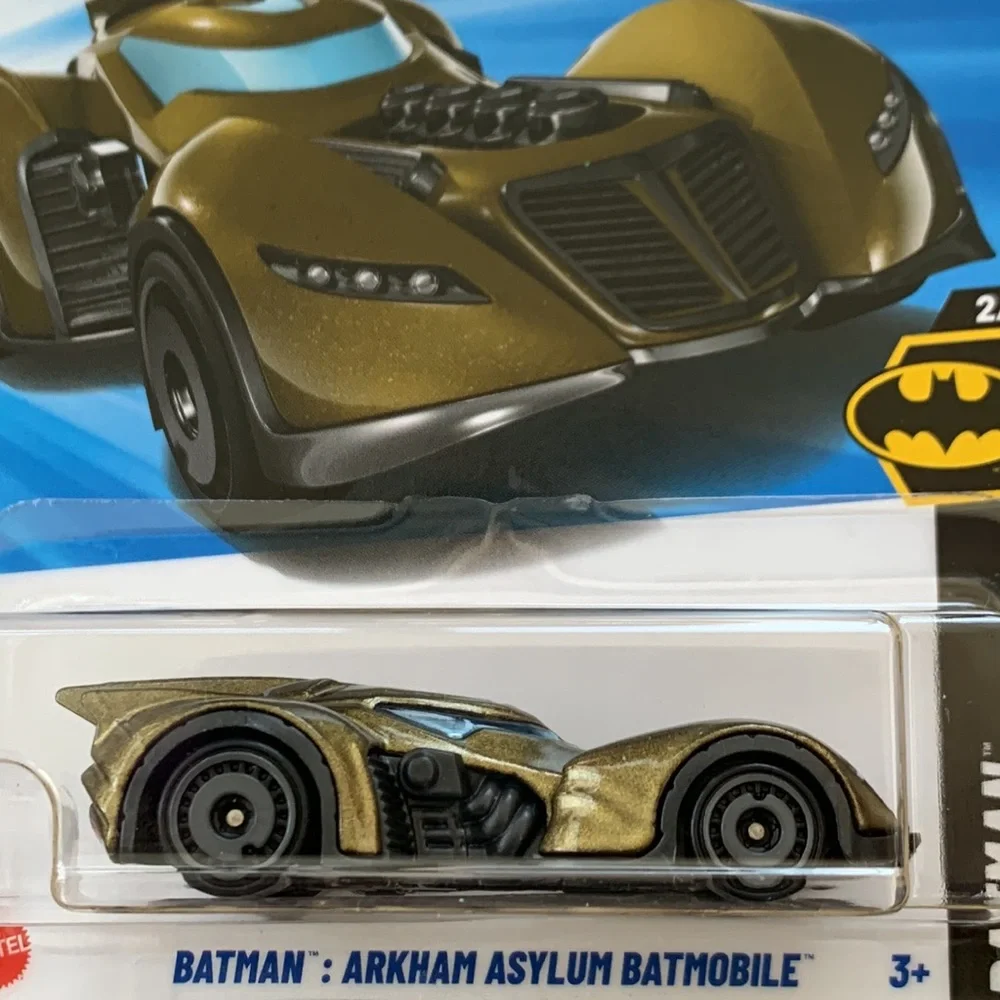 Batman Arkham Asylum Batmobile Hot Wheels Car Hotwheels Bat Mobile DC 2025 🆕